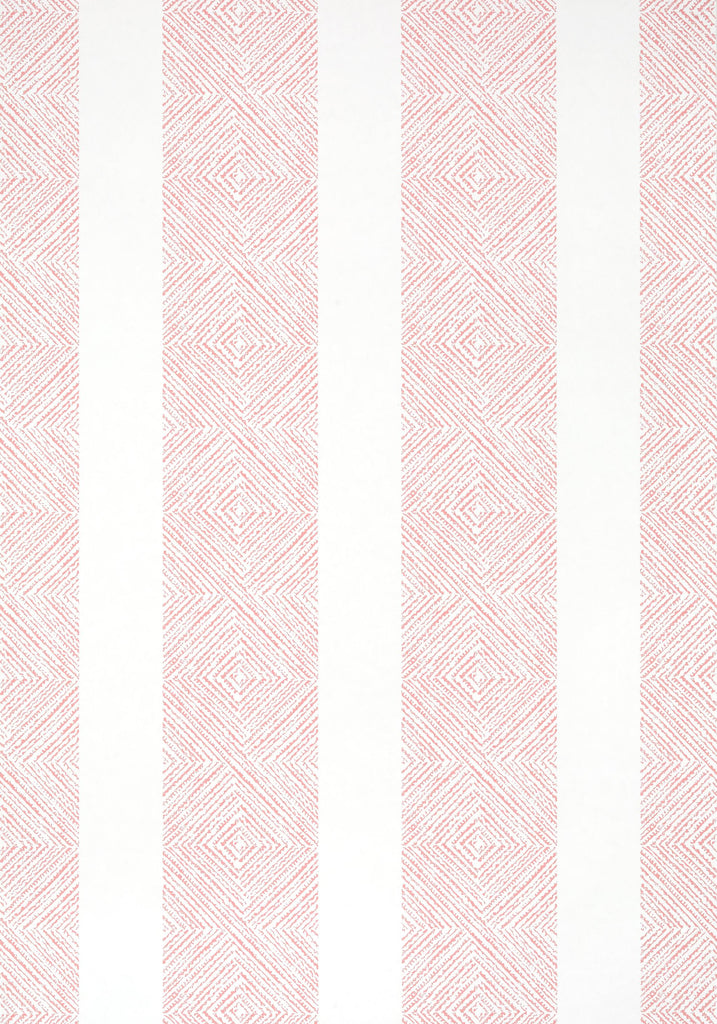 Thibaut CLIPPERTON STRIPE Blush Wallpaper