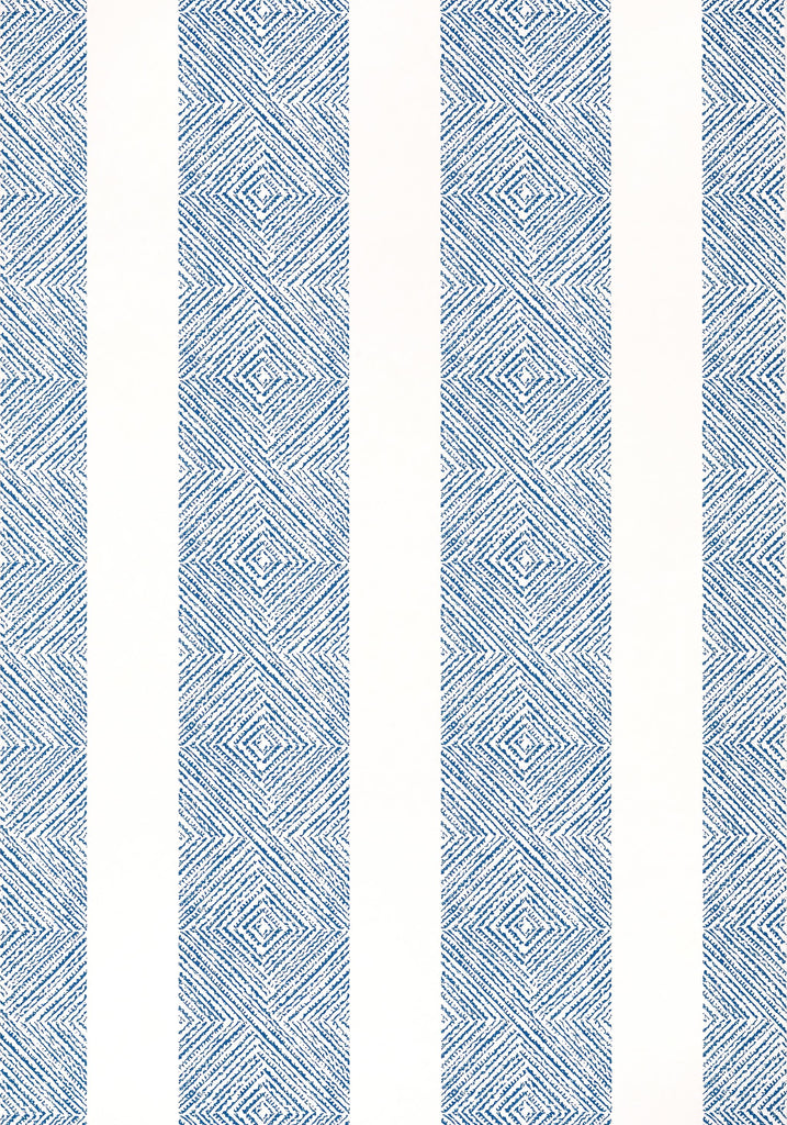 Thibaut CLIPPERTON STRIPE Navy Wallpaper