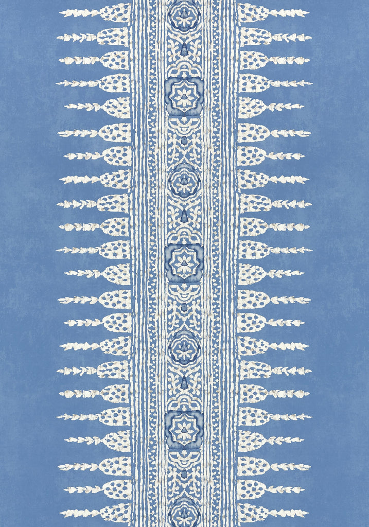 Anna French JAVANESE STRIPE Wedgewood Blue Wallpaper