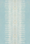 Anna French Javanese Stripe Spa Blue Wallpaper