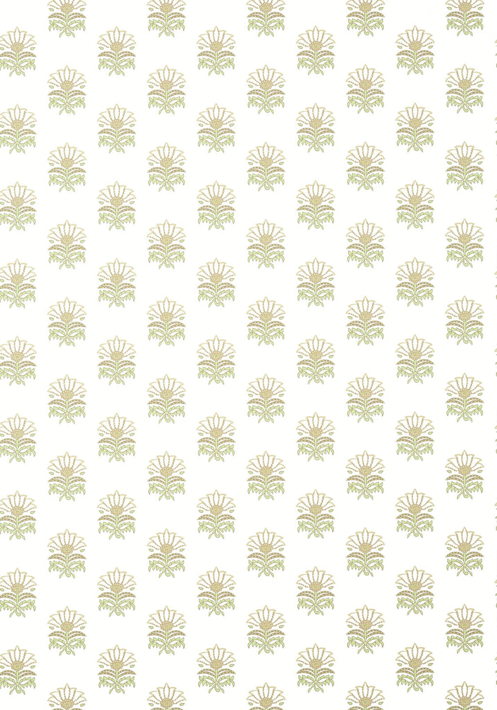 Thibaut MILFORD Beige and Green Wallpaper