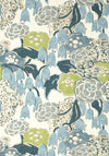 Anna French Laura Citrus And Blue Wallpaper