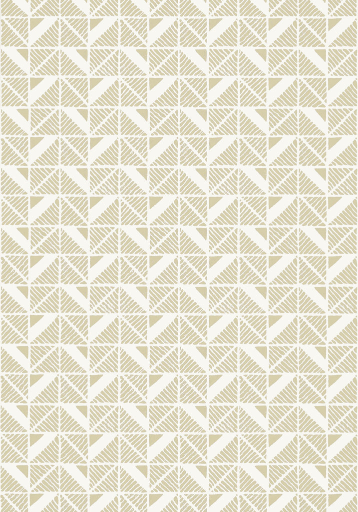 Thibaut BLOOMSBURY SQUARE Beige Wallpaper