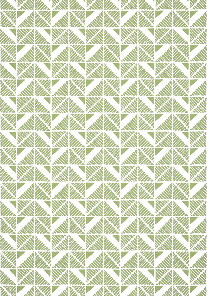 Thibaut BLOOMSBURY SQUARE Green Wallpaper