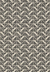 Anna French Bloomsbury Square Black Wallpaper