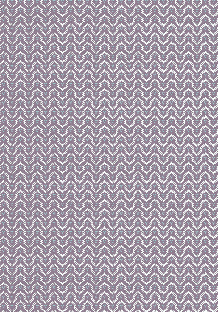 Thibaut WYNFORD Plum Wallpaper