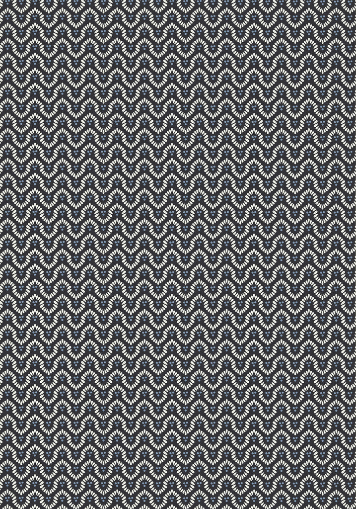 Thibaut WYNFORD Black Wallpaper