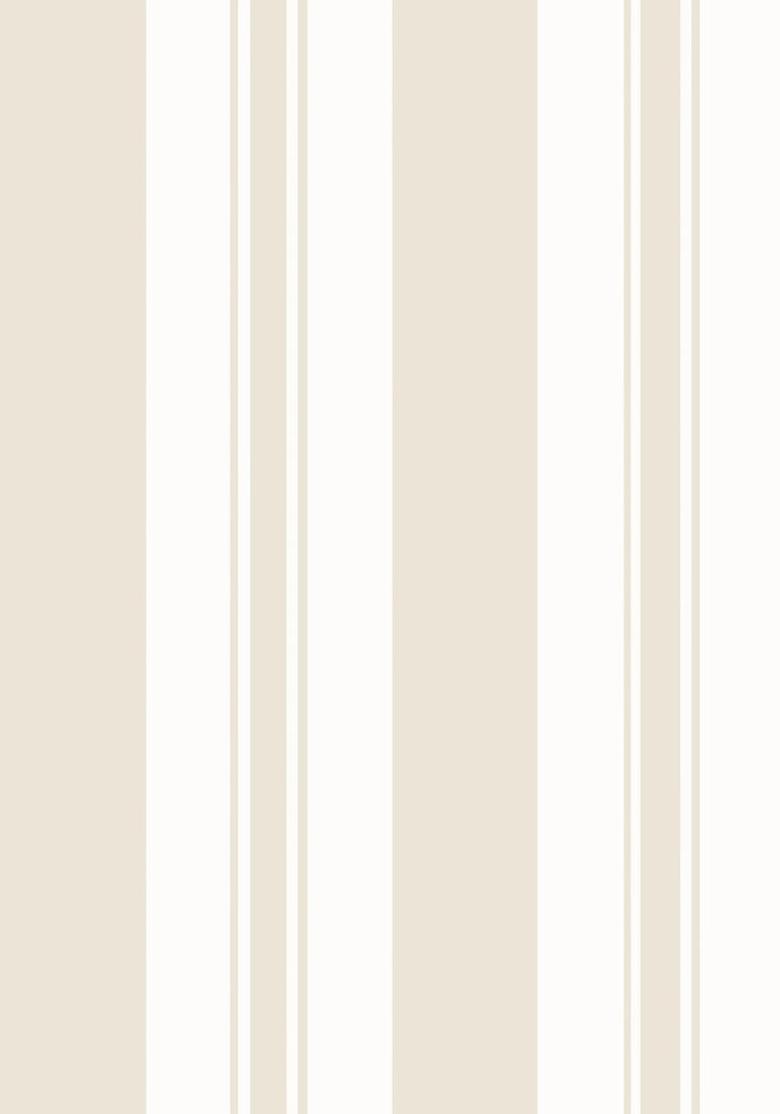 Thibaut KESWICK STRIPE Beige Wallpaper