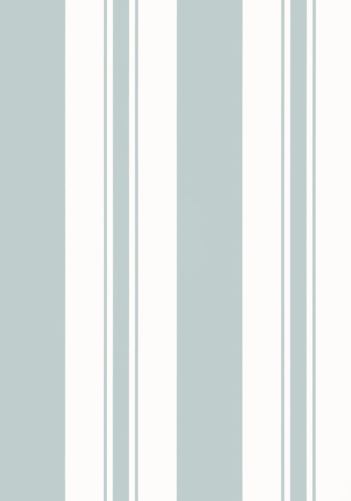 Thibaut KESWICK STRIPE Slate Wallpaper