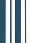 Anna French Keswick Stripe Navy Wallpaper