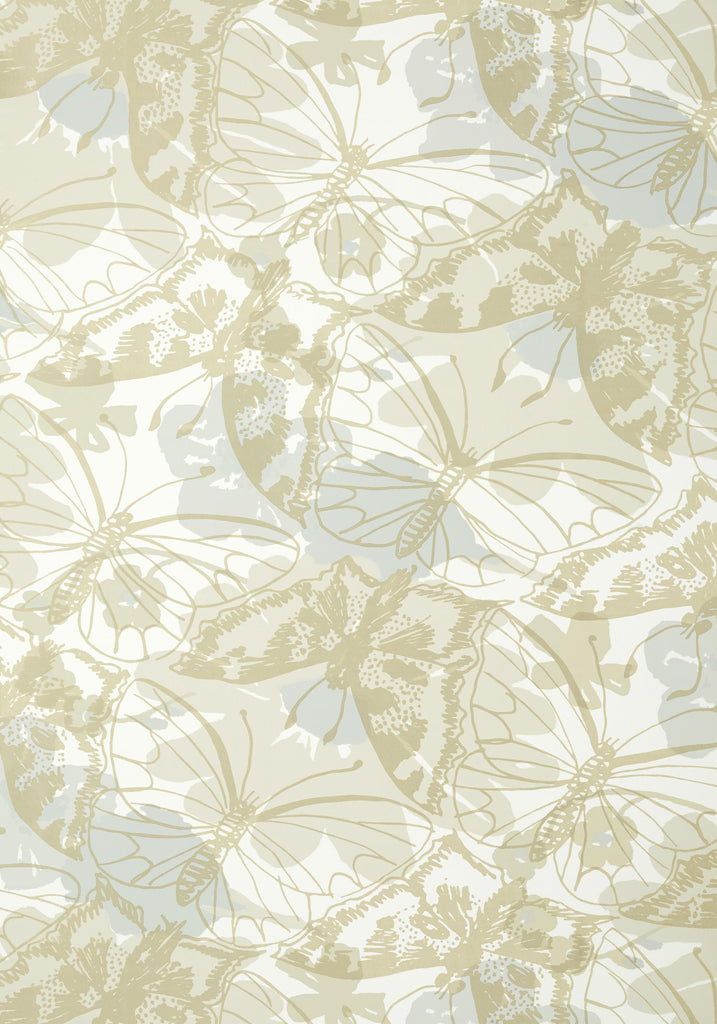 Anna French PAXTON Metallic on Neutral Wallpaper