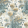 Anna French Dahlia Soft Gold On Cream Wallpaper