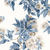 Anna French Camellia Garden Navy And Linen Wallpaper