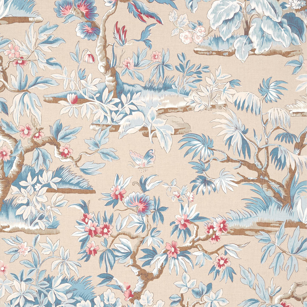 Thibaut ELWOOD Document Linen Wallpaper