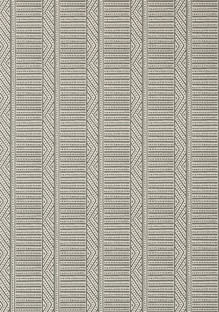 Thibaut MONTECITO STRIPE Charcoal Wallpaper