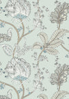 Anna French Kalamkari Vine Robin'S Egg Wallpaper