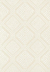 Anna French Donavin Diamond Beige Wallpaper