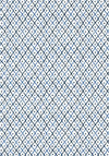 Anna French Mini Trellis Blue Wallpaper