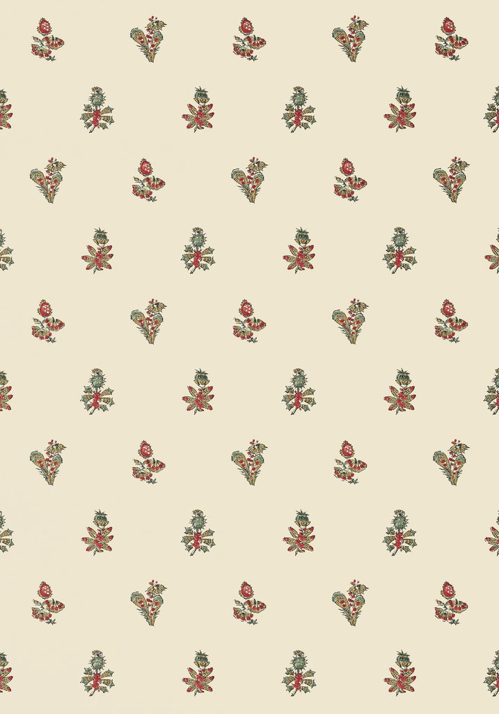 Thibaut JOUY Red and Gold Wallpaper