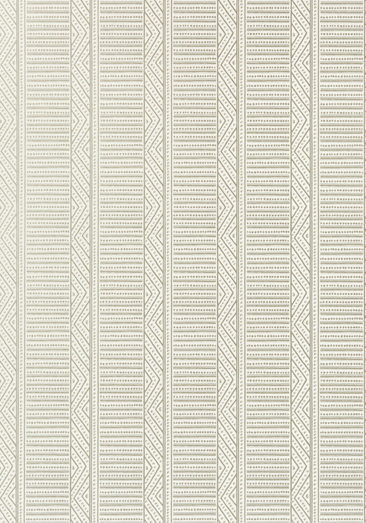 Thibaut MONTECITO STRIPE Pearl Wallpaper