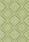 Anna French Donavin Diamond Green Wallpaper