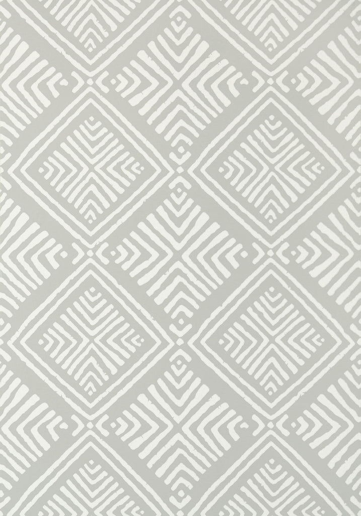 Thibaut DONAVIN DIAMOND Grey Wallpaper