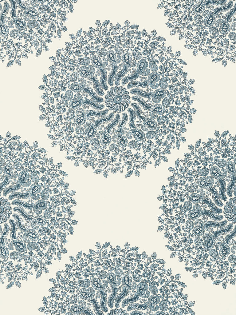 Thibaut LA PROVENCE Blue and White Wallpaper