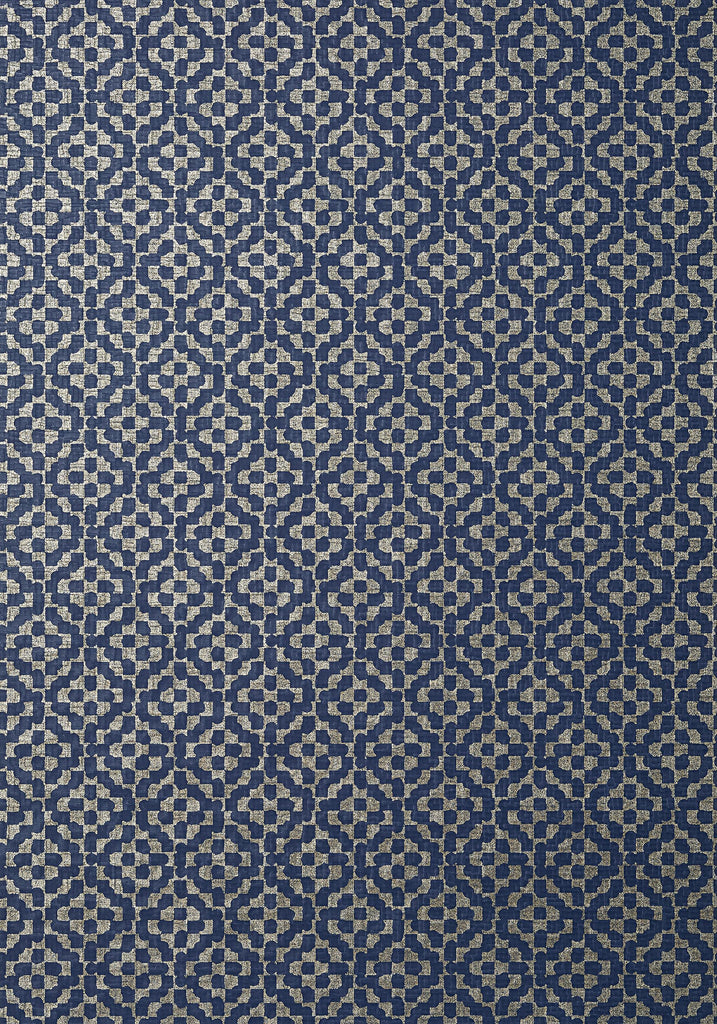 Thibaut RIVA Navy Wallpaper