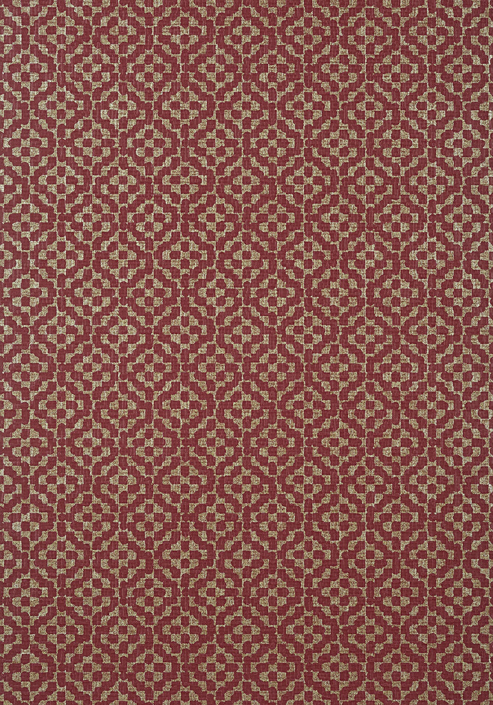 Thibaut RIVA Red Wallpaper