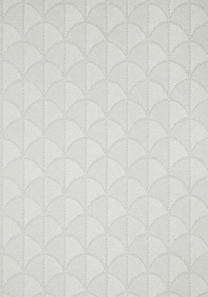 Thibaut SETON SCALLOP Grey Wallpaper