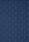 Anna French Seton Scallop Navy Wallpaper