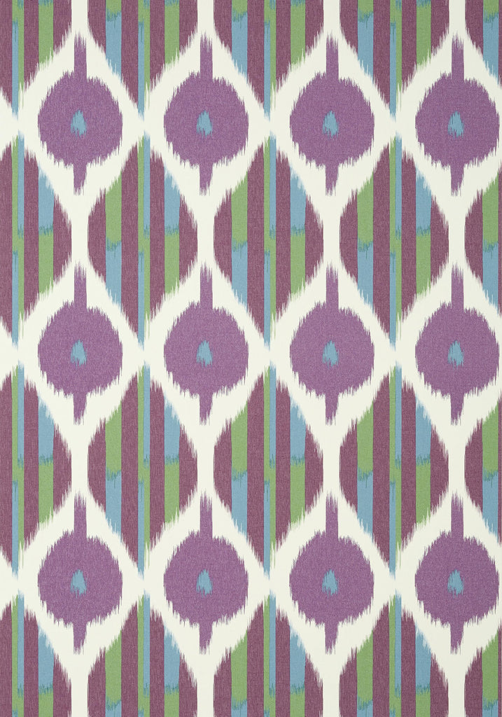 Thibaut KIMONO Eggplant Wallpaper