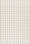 Anna French Saybrook Check Beige Fabric