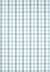 Anna French Saybrook Check Spa Blue Fabric