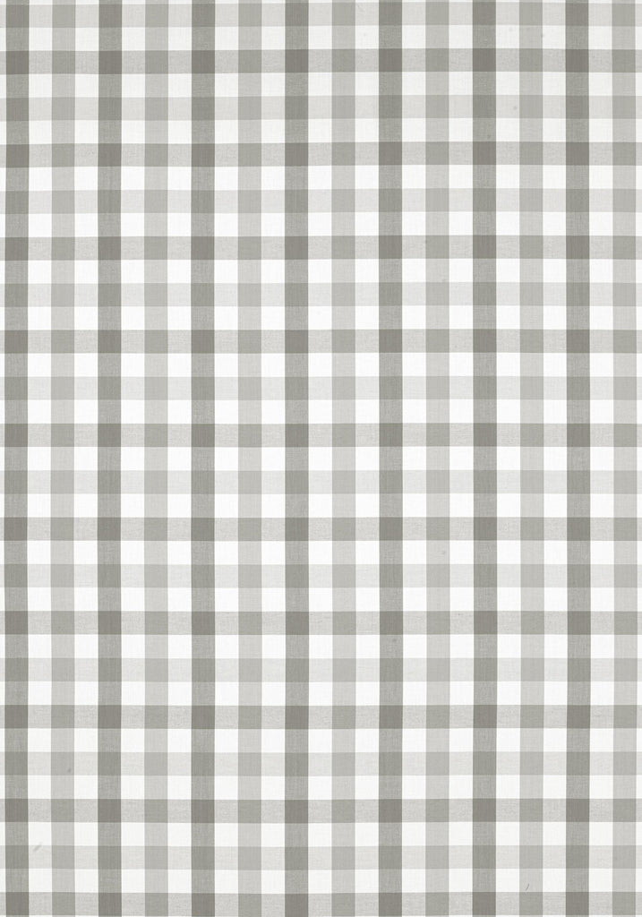 Anna French SAYBROOK CHECK Grey Fabric