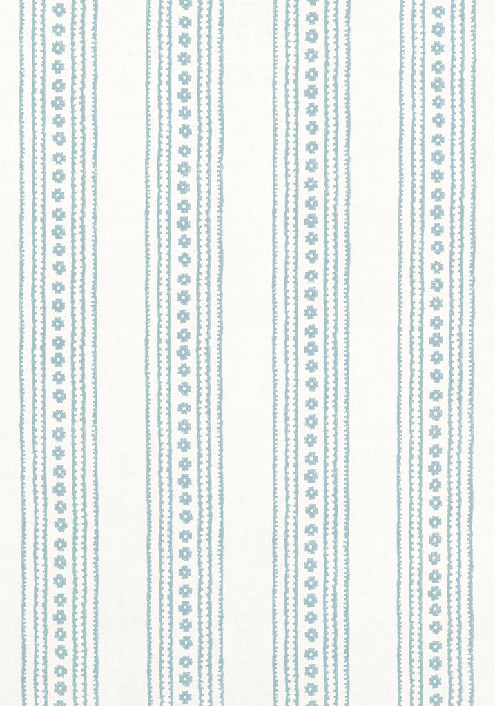 Thibaut NEW HAVEN STRIPE Spa Blue Fabric