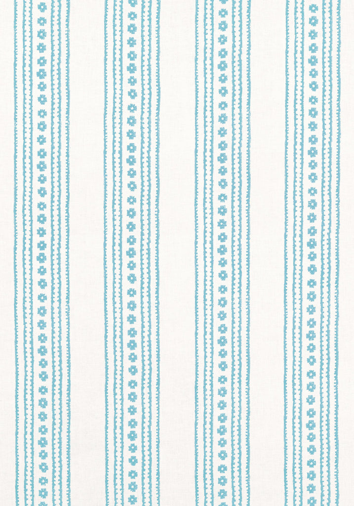 Thibaut NEW HAVEN STRIPE Turquoise Fabric