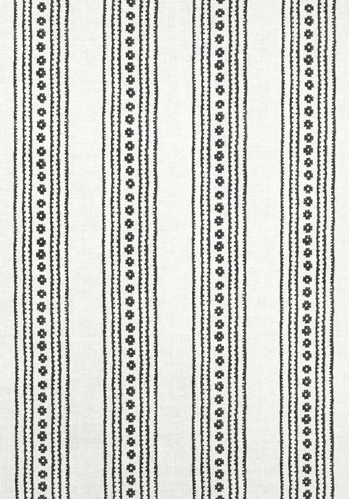 Thibaut NEW HAVEN STRIPE Black Fabric