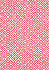 Thibaut Indian Diamond Pink Fabric