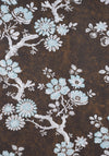 Thibaut Claudette Brown Fabric