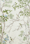 Thibaut Katsura Cream And Lavender Fabric