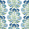 Thibaut Tybee Tree Green And Blue Fabric