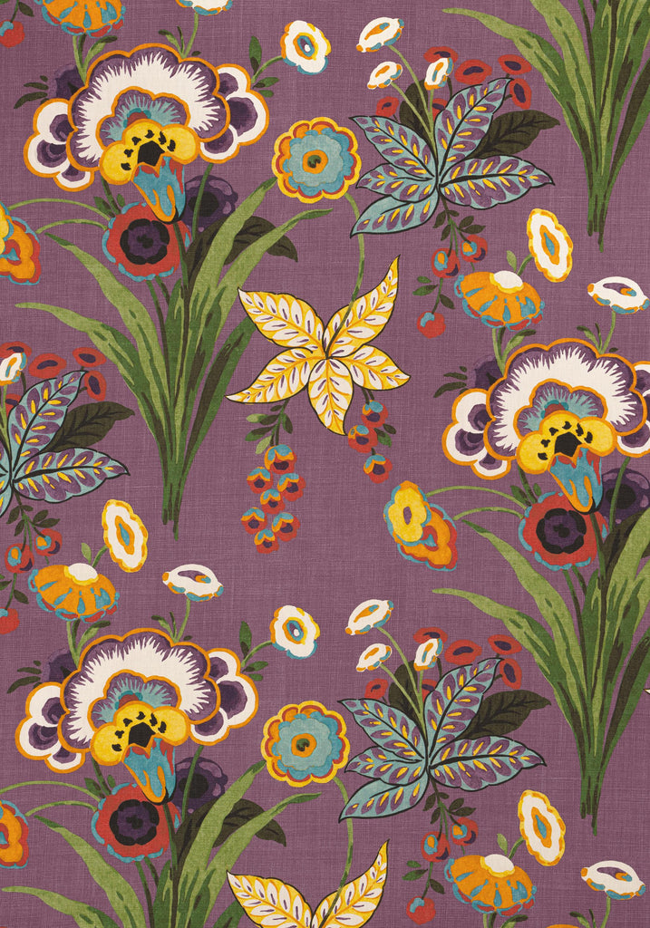 Thibaut PASADENA Plum Fabric