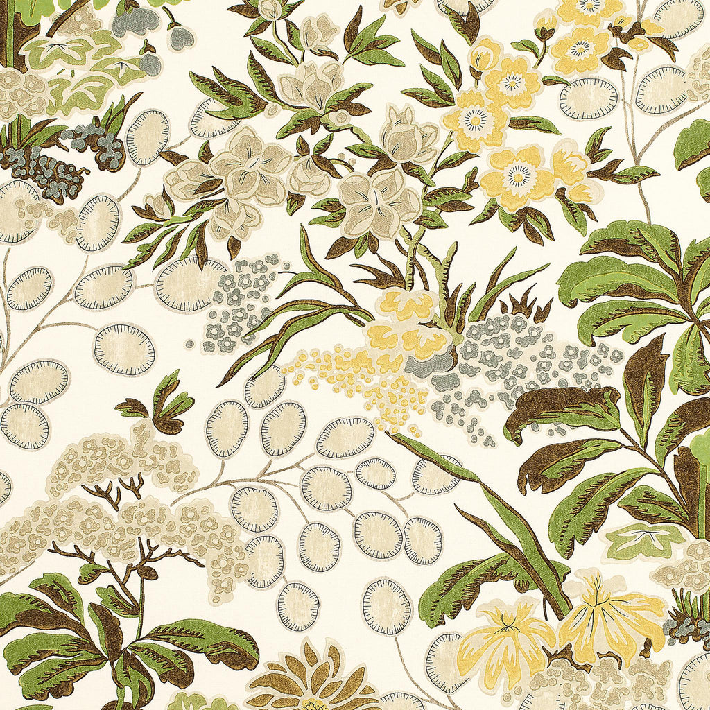 Thibaut MEADOW Green Fabric