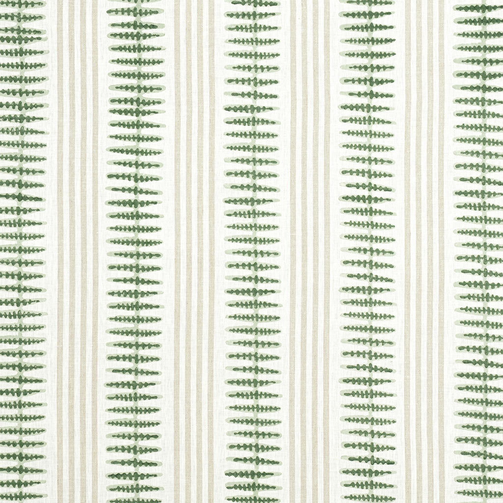 Thibaut INDO STRIPE Spruce Fabric