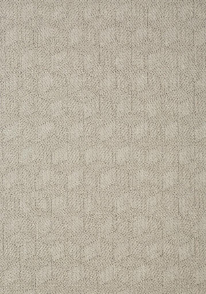 Thibaut MILANO SQUARE Taupe Wallpaper