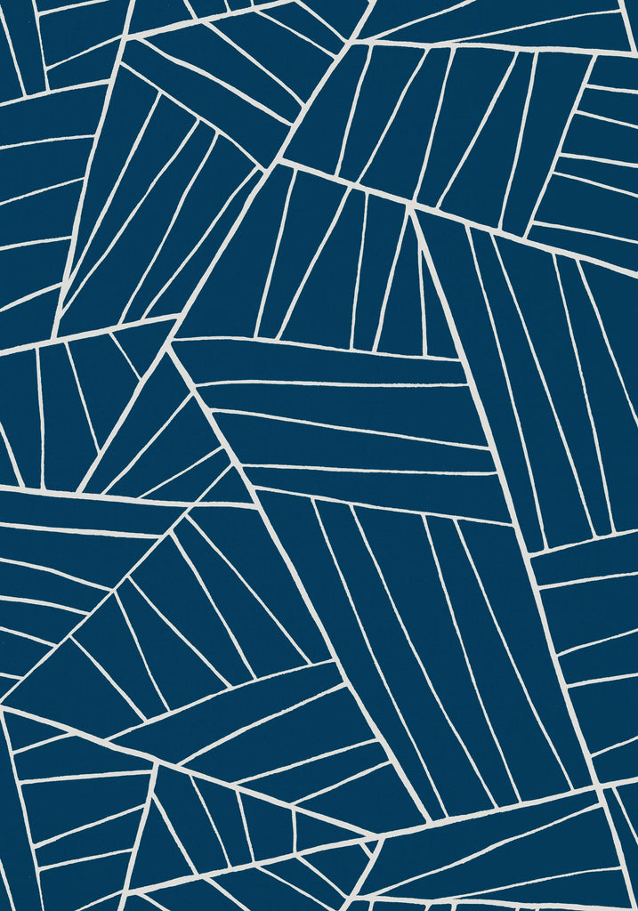 Thibaut JORDAN Navy Wallpaper