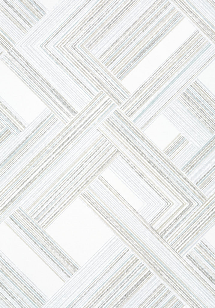 Thibaut TELAIO Neutral Wallpaper