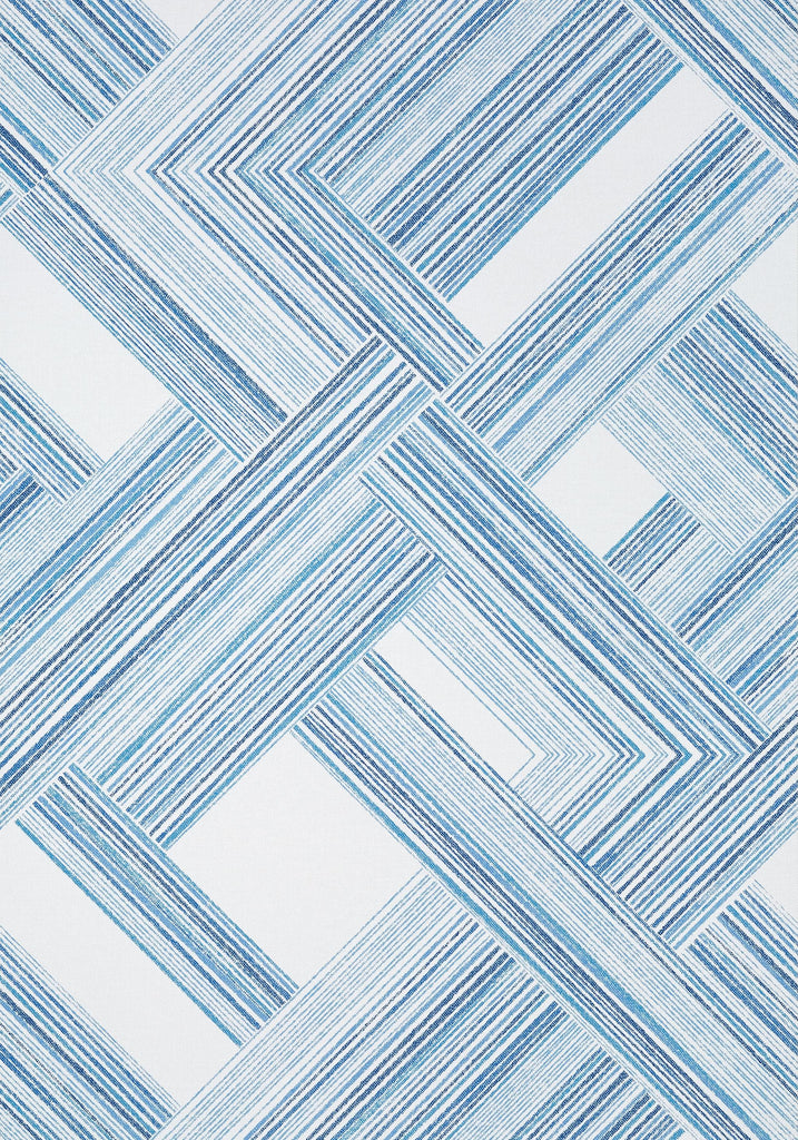 Thibaut TELAIO Blue Wallpaper