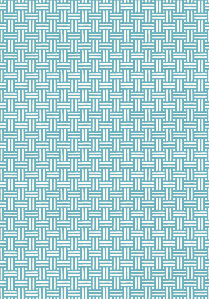 Thibaut PIERMONT Turquoise Wallpaper